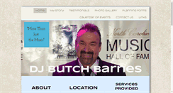 Desktop Screenshot of djbutchbarnes.com