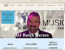 Tablet Screenshot of djbutchbarnes.com